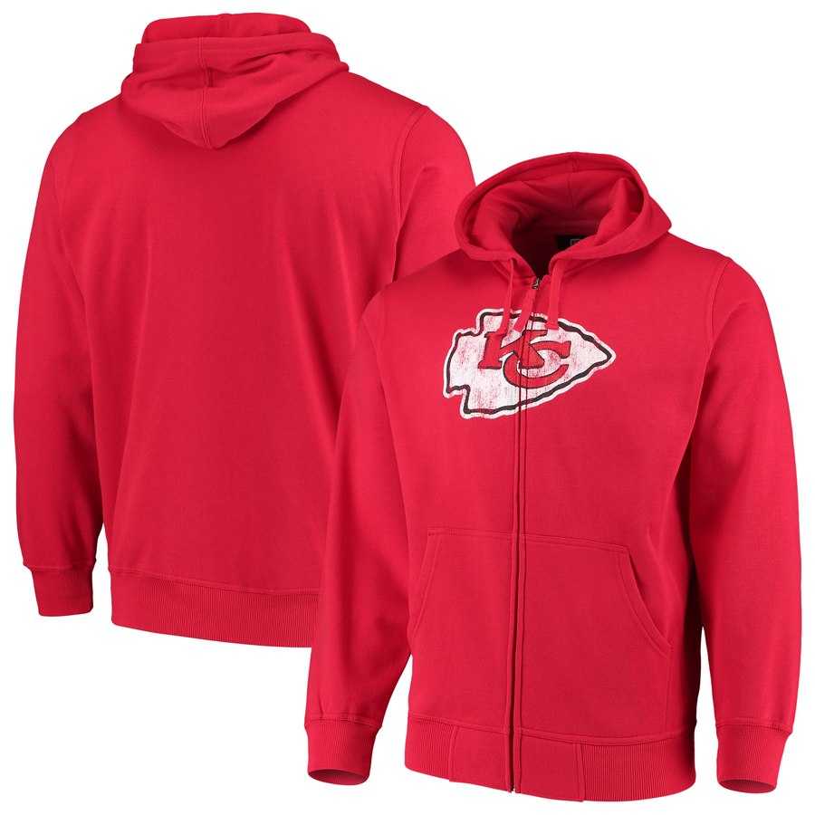 Men's Kansas City Chiefs G III Sports by Carl Banks Primary Logo Full Zip Hoodie Red,We sell and wholesale Men's Kansas City Chiefs G III Sports by Carl Banks Primary Logo Full Zip Hoodie Red on line form chian!